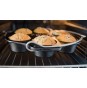 Robens Carson Cast Iron Muffin Tin for bushcraft, outdoor cooking or home baking
